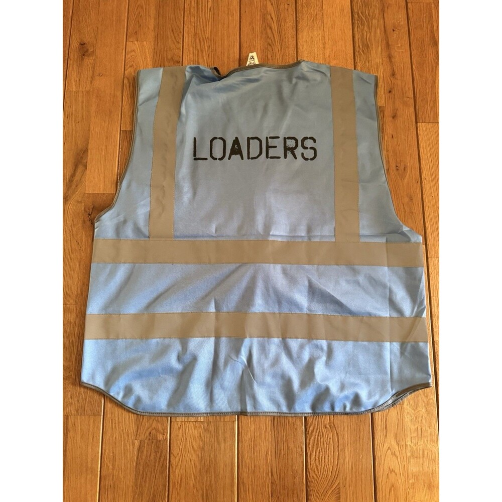 Benson Boone Local Crew Backstage Working Vest Light Blue LOADERS XL